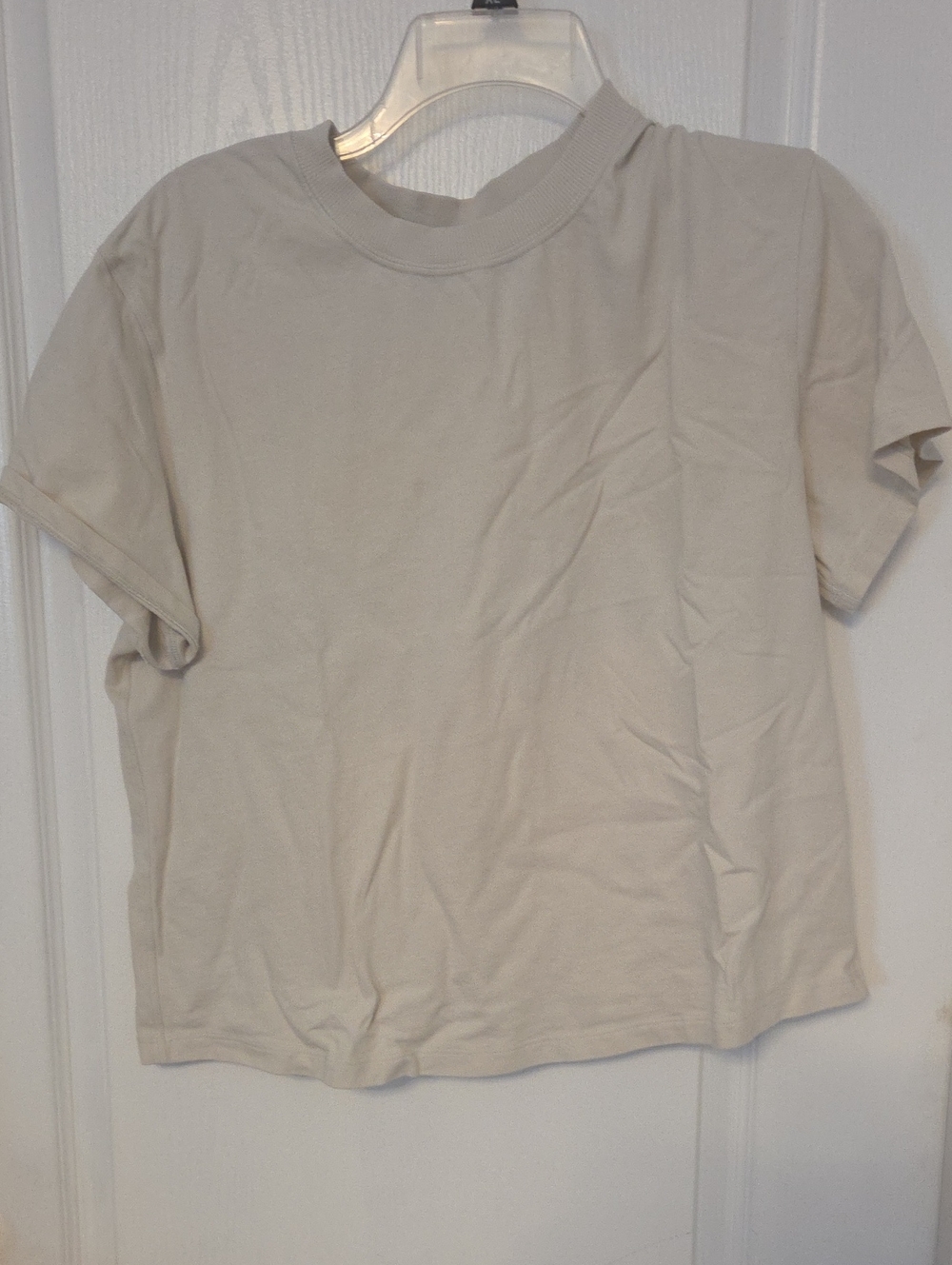 Lululemon T Shirt- Soft Beige